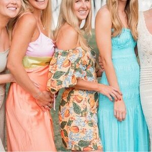 RHODE Capri Orchard Dress Dali